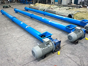 主要用于輸送粉狀、顆粒狀和小塊狀物料